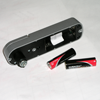 Powered by 2 AA batteries (included) which provide in excess of 10,000 uses