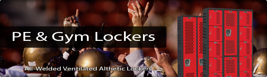 Superior - All-Welded Stock PE Gym Lockers