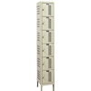 Six Tier Heavy-Duty Ventilated Box Box Locker