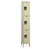 Triple Tier - Stock Quiet KD Wardrobe Locker - Color: PT