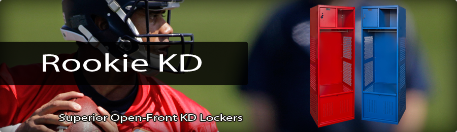 Sport Lockers - Superior - Rookie KD Open-Front Athletic Lockers