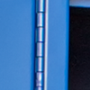 Security Box uses a continuous piano hinge and a finger pull padlock hasp