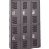 SinglePoint Ventilated All-Welded Locker - Double Tier