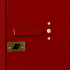 available upgrade - 3-point projecting turn handle latching