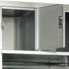 security box and stainless steel coat rod