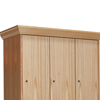 Wood Lockers - Optional Crown Molding at top of unit