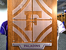 Furman University Football Wood Lockers