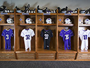 Furman University Football Wood Lockers