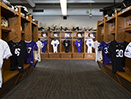 Furman University Football Wood Lockers
