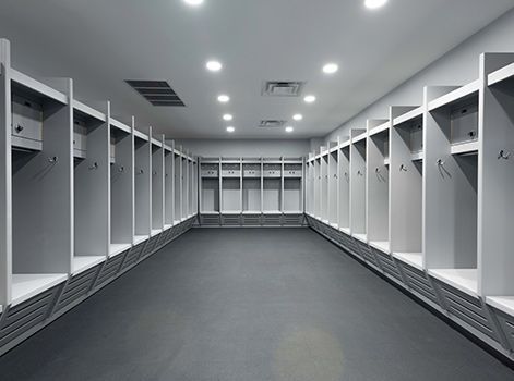 Archbishop Edward A. McCarthy High School - Wood Lockers