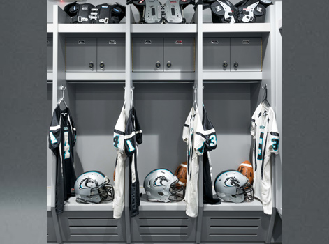 Archbishop Edward A. McCarthy High School - Wood Lockers