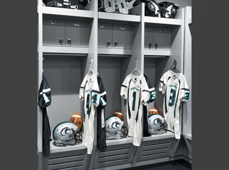 Archbishop Edward A. McCarthy High School - Wood Lockers
