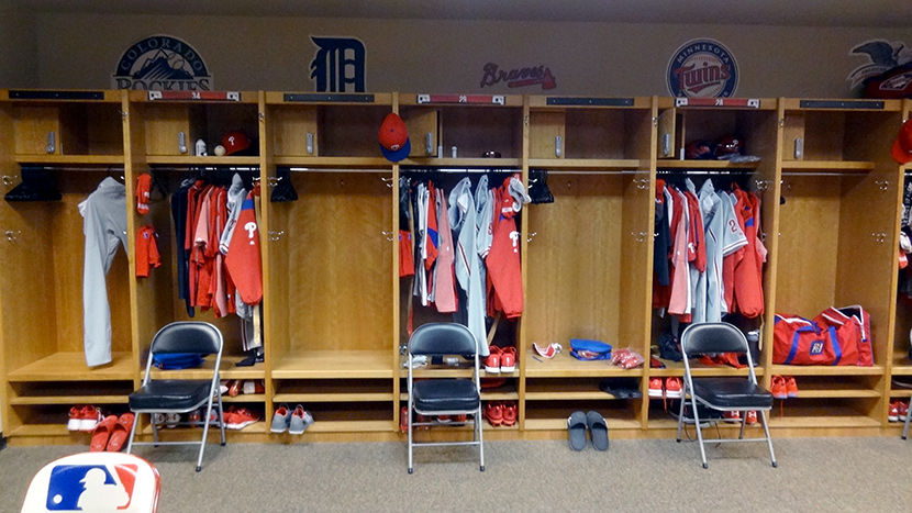 golf course lockers