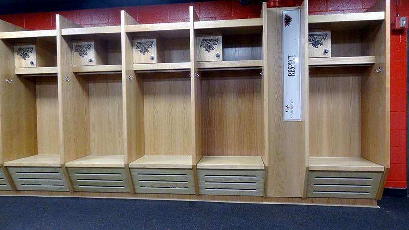 Wood Lockers