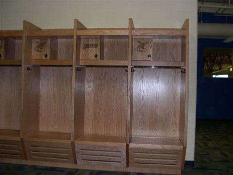 Wood Lockers