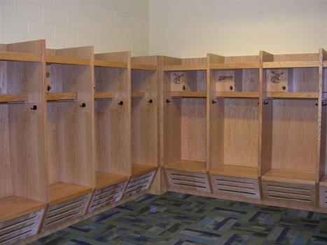 Wood Lockers