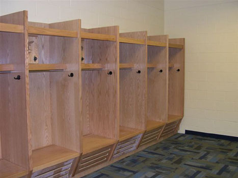 Wood Lockers