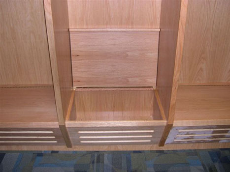 Wood Lockers