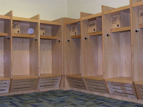 Wood Lockers