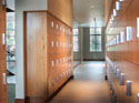 Laptop backpack lockers