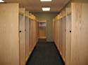 wood lockers