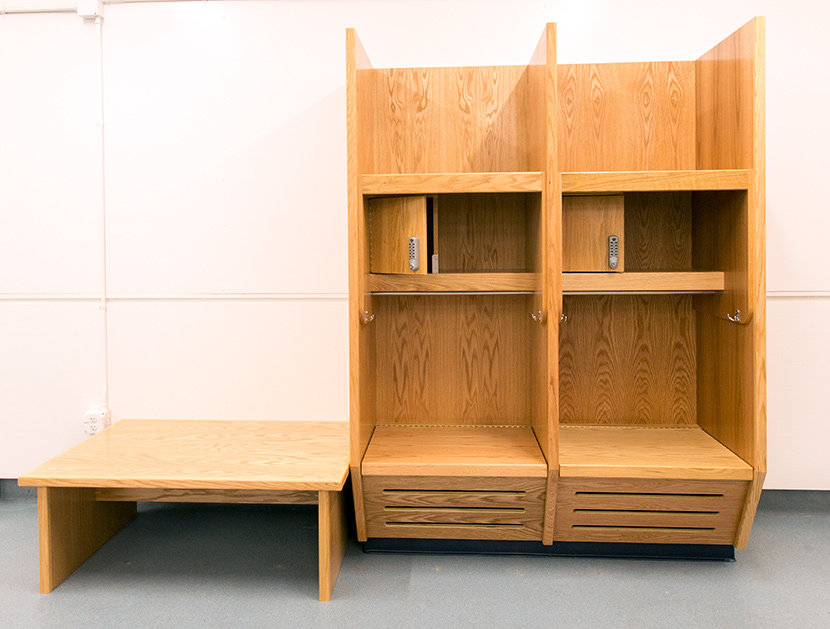 Wood Lockers