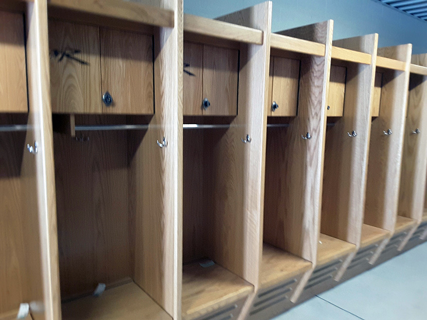 Wood Lockers