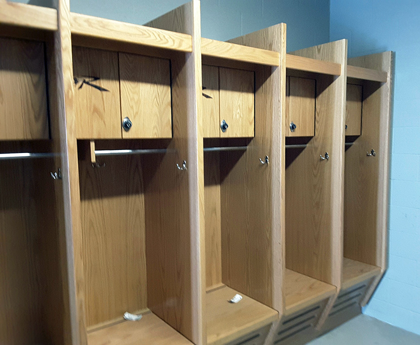 Wood Lockers