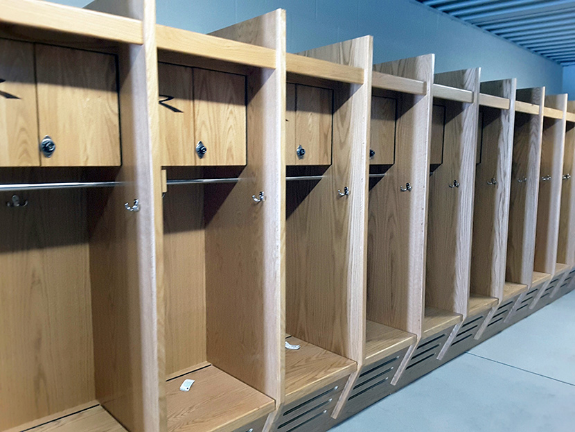 Wood Lockers