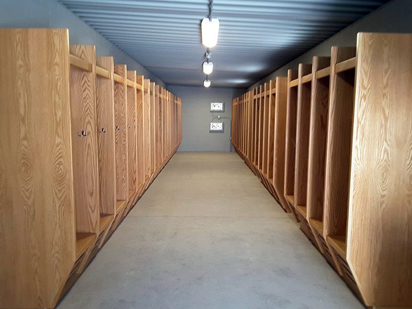 Wood Lockers
