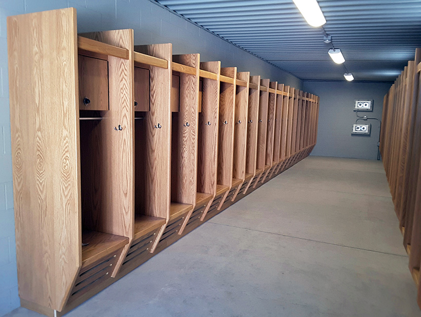 Wood Lockers