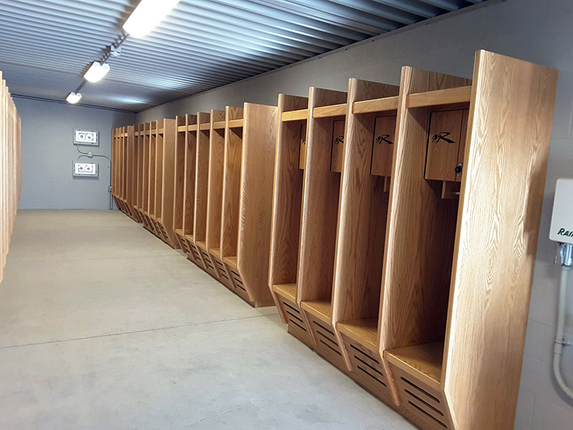 Wood Lockers