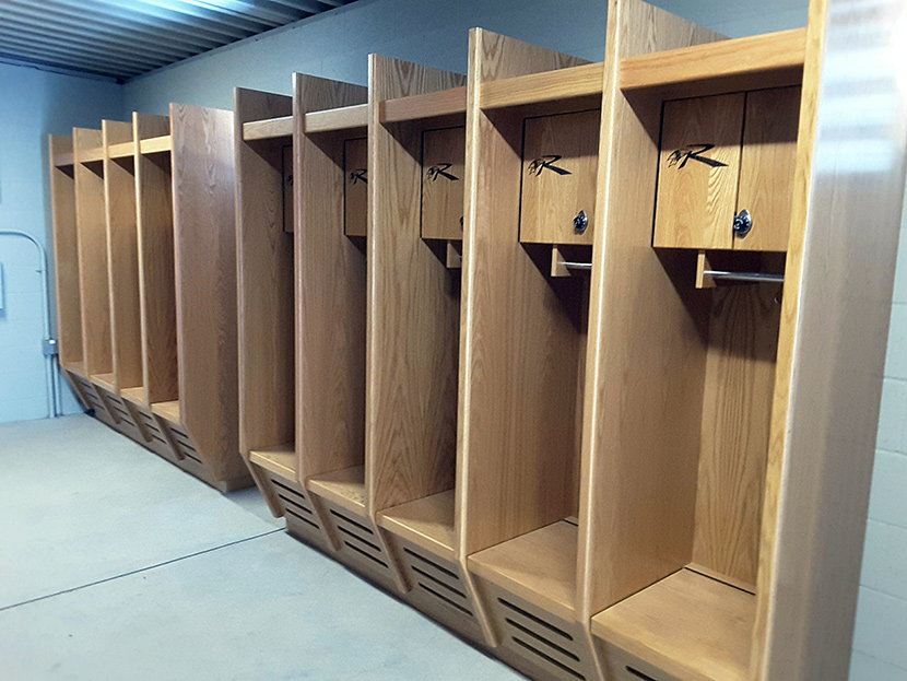 Wood Lockers