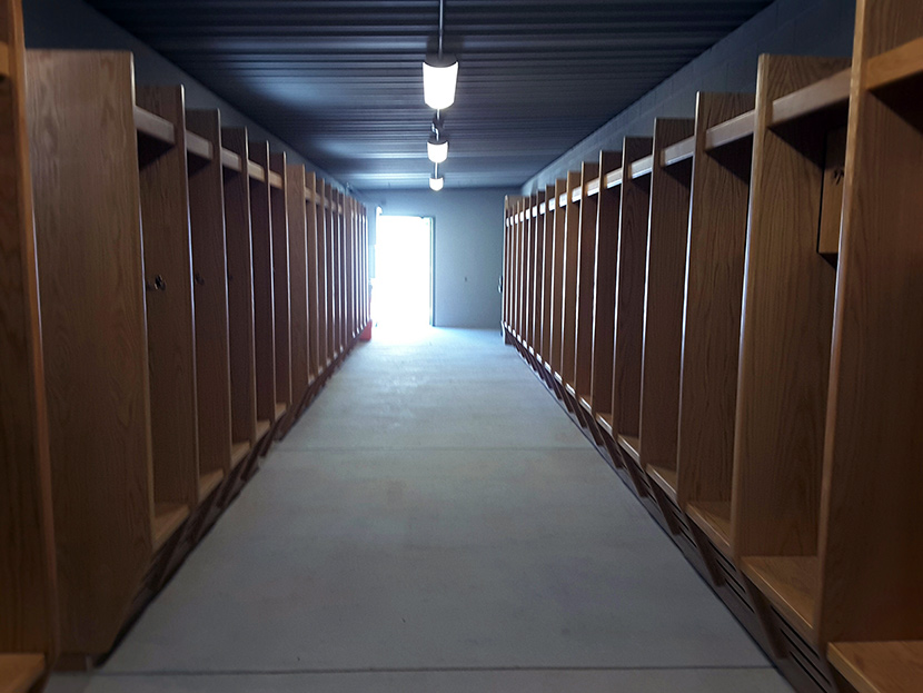 Wood Lockers