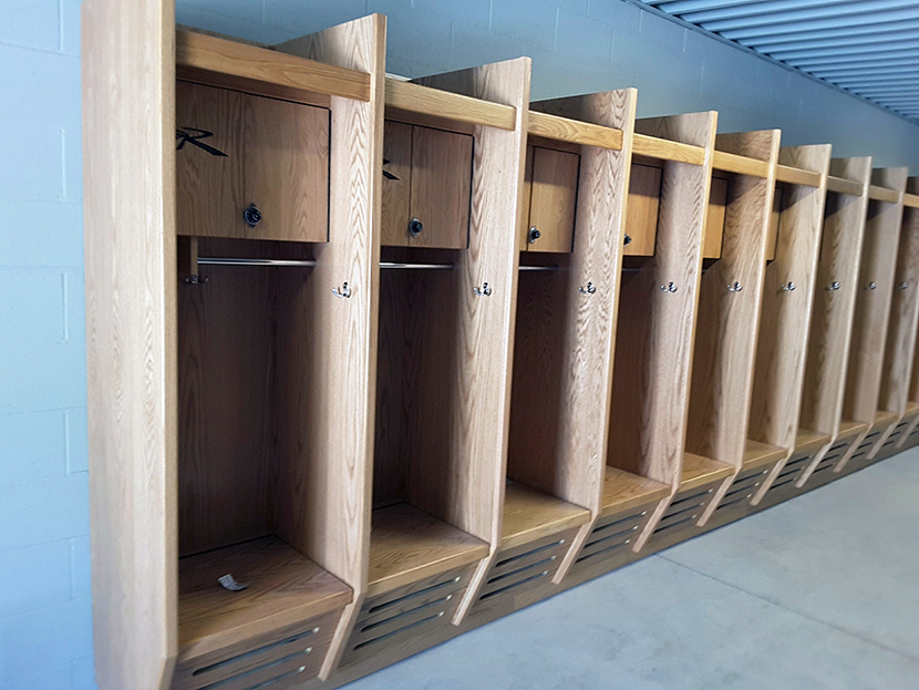 Wood Lockers