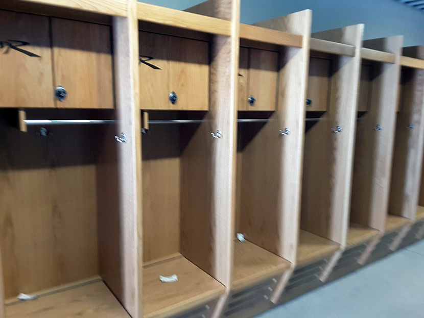 Wood Lockers