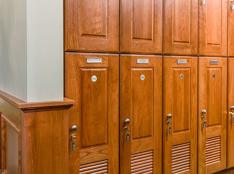 Pine Tree - Wood Lockers