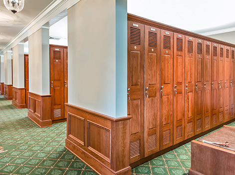 Pine Tree - Wood Lockers
