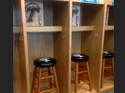Thumbnail Image » Tulane - Tulane University Womens Basketball Wood Lockers in Locker Room