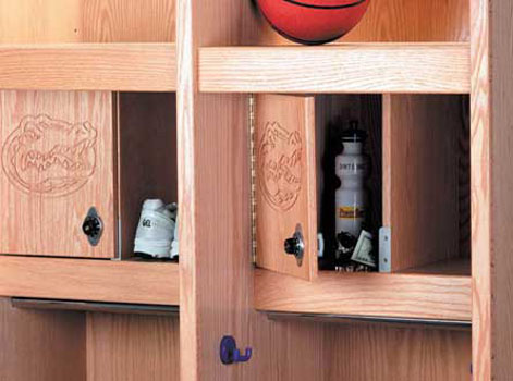 Wood Lockers