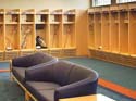 Custom Wood Locker Installation