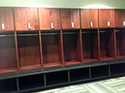 University of South Carolina Tennis Wood Lockers