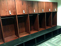 University of South Carolina Tennis Wood Lockers