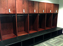 University of South Carolina Tennis Wood Lockers