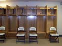 Open Front Sport Wood Lockers