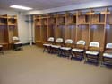 Open Front Sport Wood Lockers