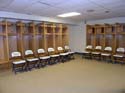 Open Front Sport Wood Lockers