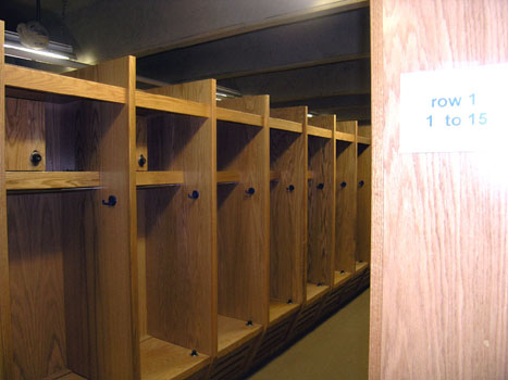 Wood Lockers