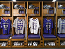 Furman University Lacrosse Wood Lockers