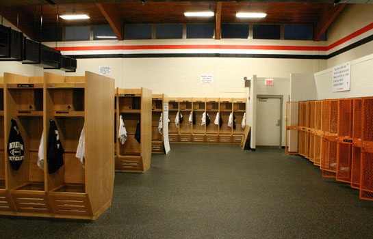 Wood Lockers Photos Anderson University